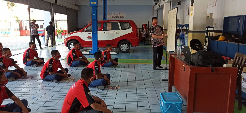 Pembelajan tatap muka di SMK PGRI 2 Ponorogo