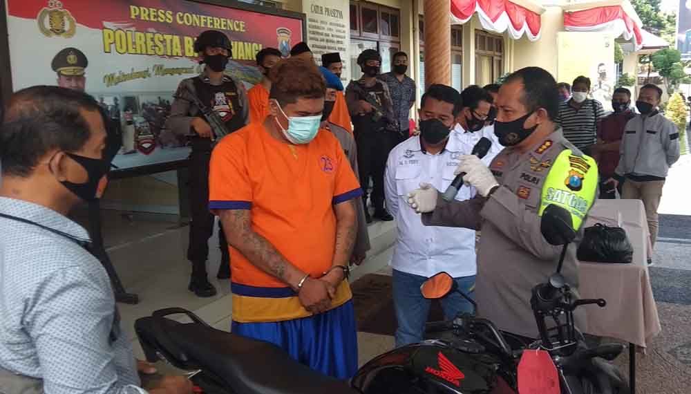 Residivis penggelapan motor ditangkap Polresta Banyuwangi