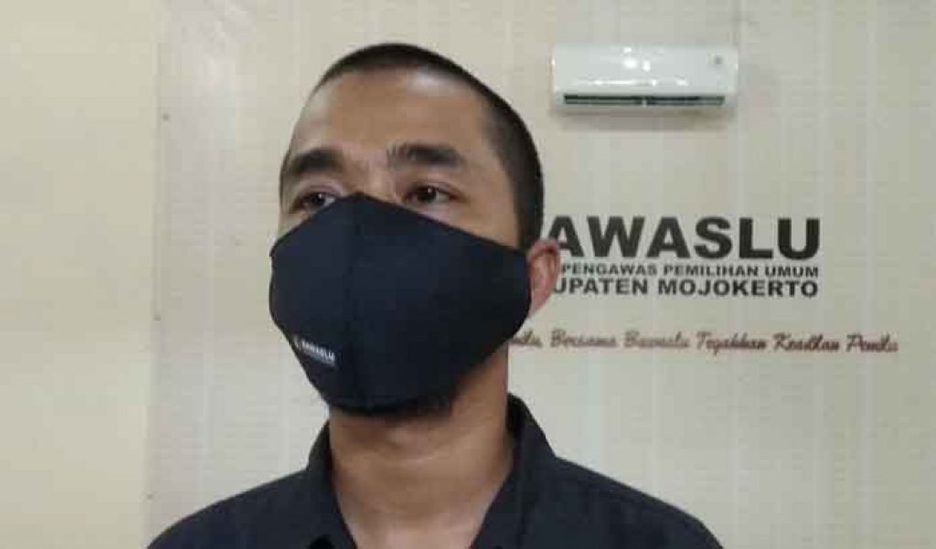 Ketua Bawaslu Kabupaten Mojokerto, Aris F Asy'at 