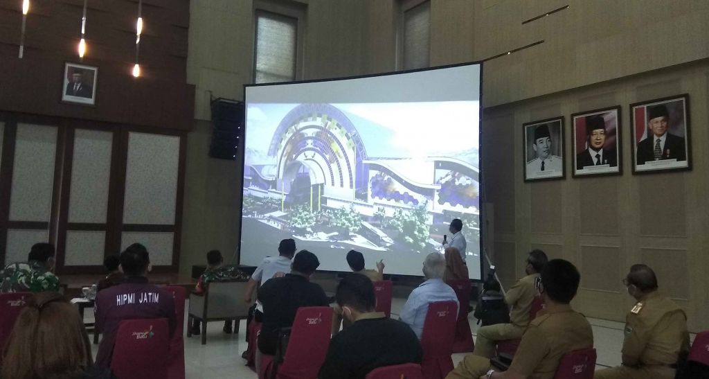 Pemaparan konsep pembangunan Pasar Induk Kota Batu