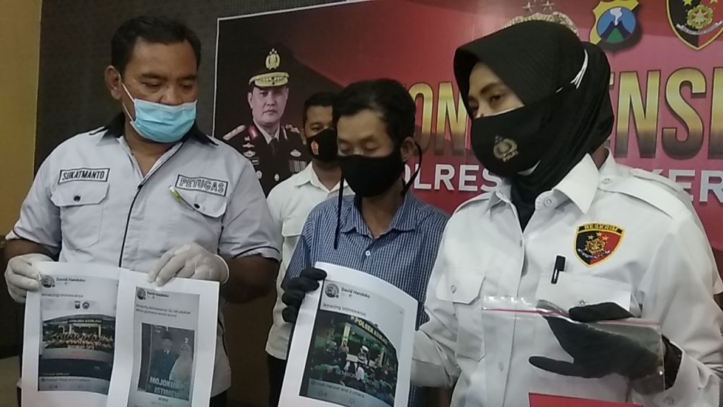 Posting Kantor Polisi adalah Sarang ISIS, Pria Mojokerto ini Diringkus