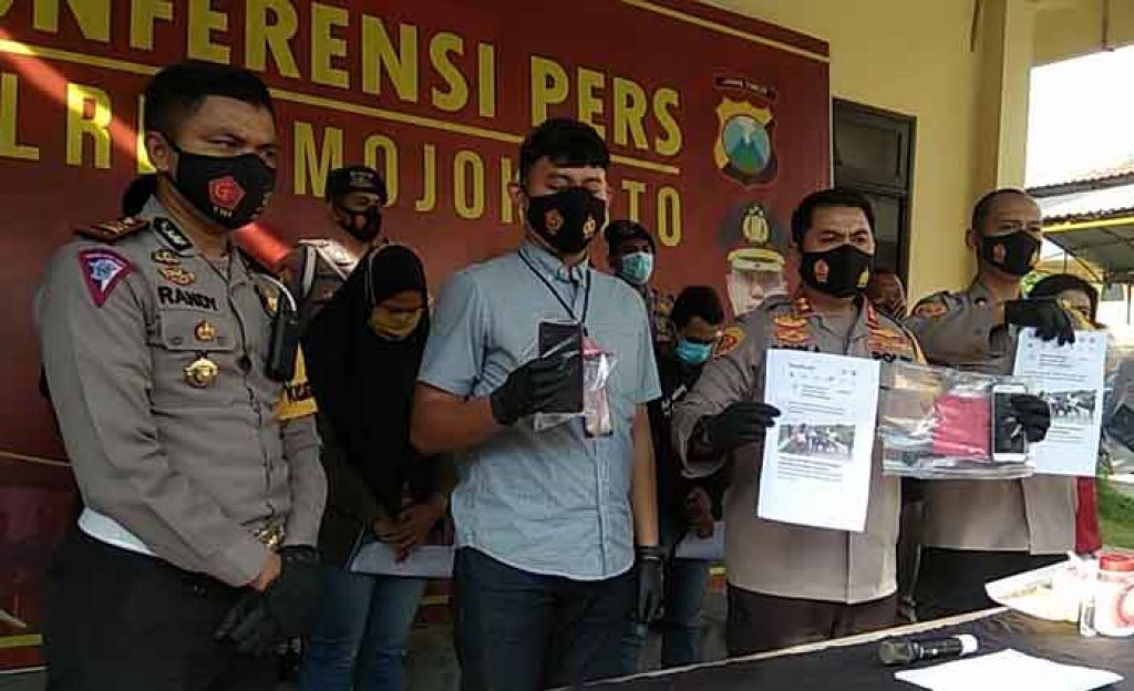 Ketiga pengunggah video yang diamankan