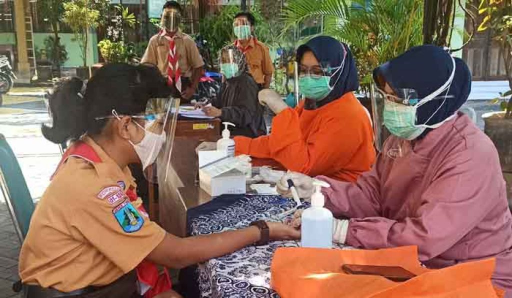 Rapid Test 9 SMP di Ponorogo Jadi Evaluasi Pembelajaran Tatap Muka