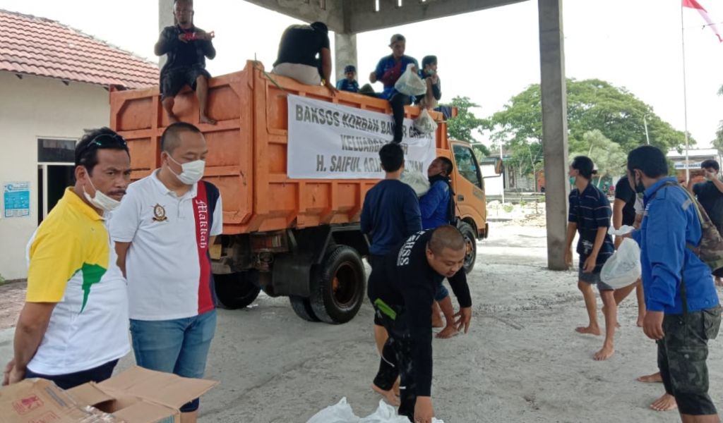 Bantuan Kemanusiaan untuk Korban Banjir Kali Lamong, Gresik