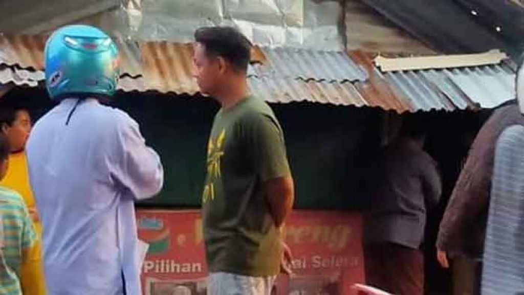 Warung kopi tempat korban ditemukan tewas