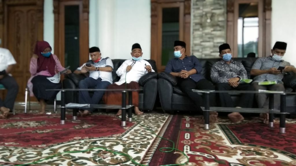 KH Asep Saifuddin Chalim saat menyampaikan tujuan didirikannya ASC Foundation di Mojokerto