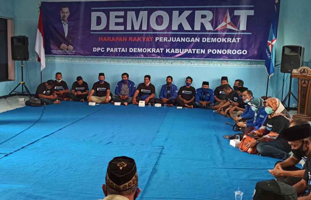Gelar Doa Bersama, DPC Partai Demokrat Ponorogo Tetap Dukung AHY