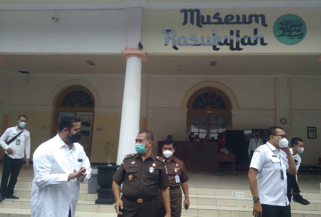 Rombongan Kejagung Terkesima Peninggalan Rasulullah di Museum Kota Probolinggo