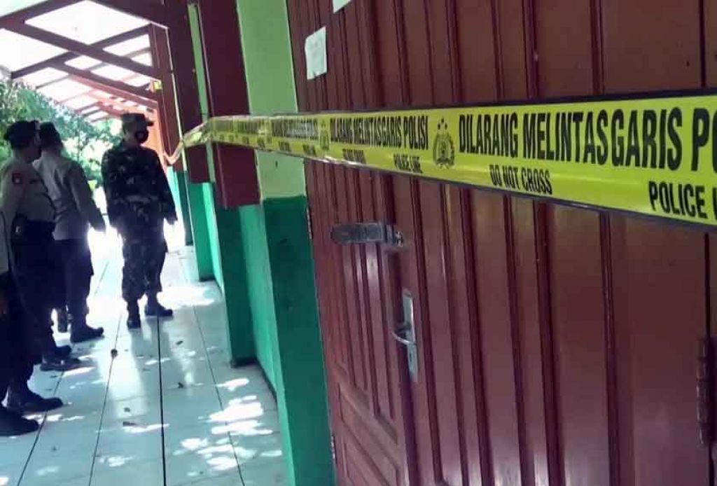 Lokasi pembobolan sekolah