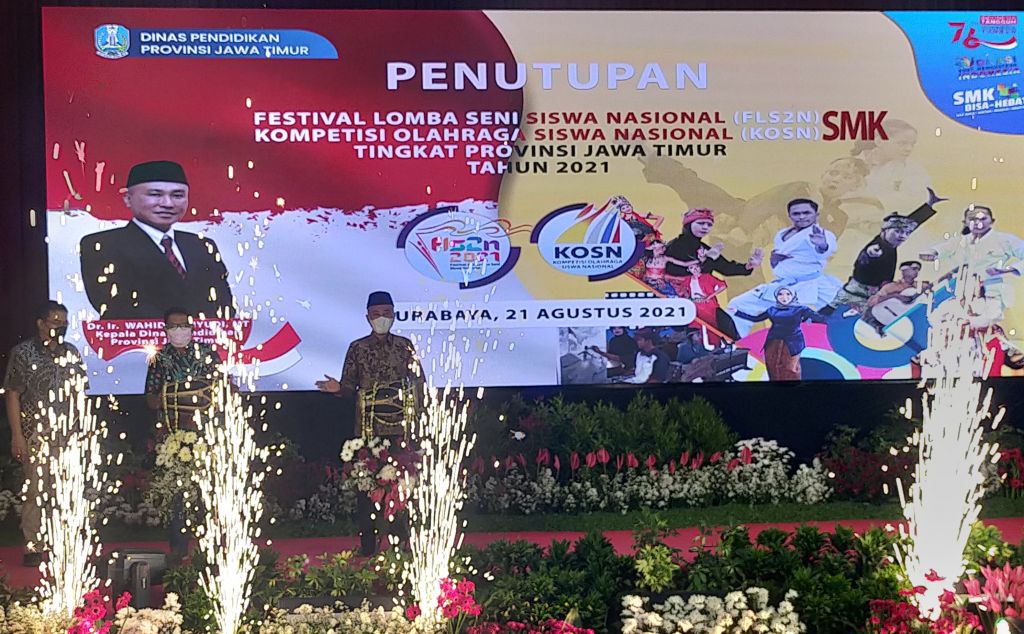 Penutupan FLS2N dan KOSN oleh Dindik Jatim.