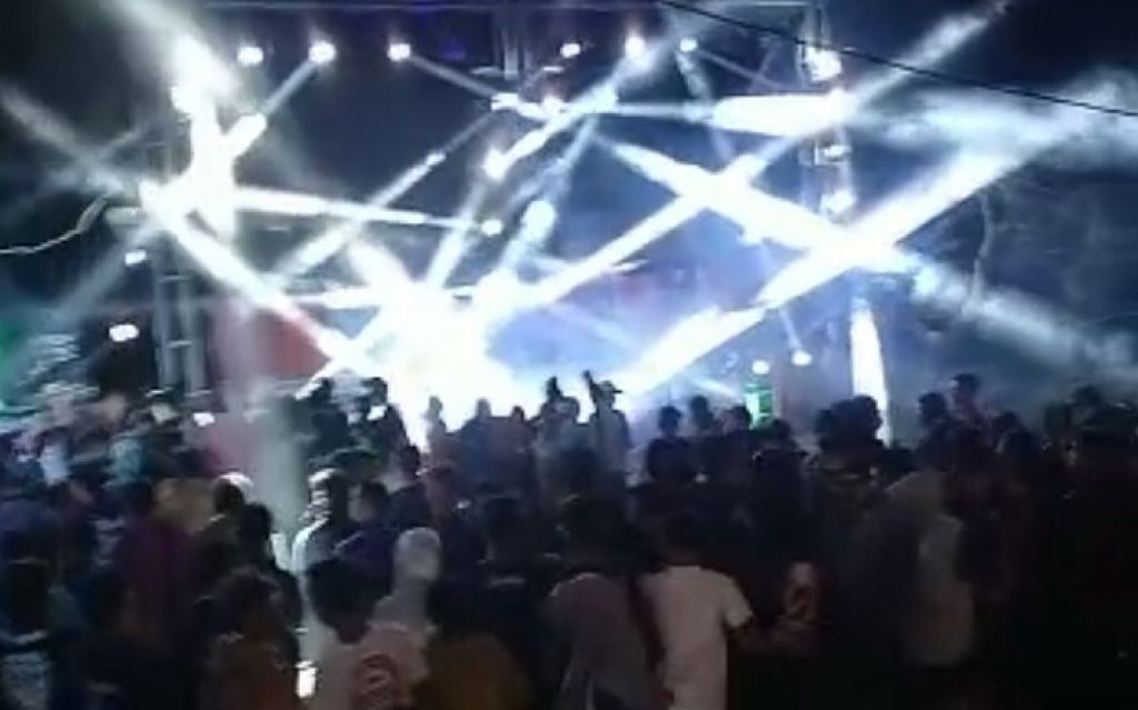 Kerumunan di pesta pernikahan Anggota DPRD Kabupaten Pasuruan.