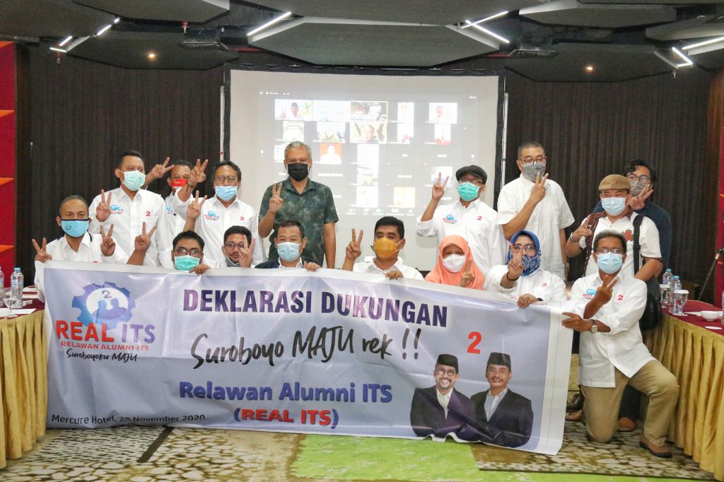 Relawan Alumni ITS Sepakat Dukung dan Pilih Machfud Arifin-Mujiaman
