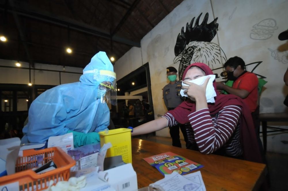 Ilustrasi rapid test (Foto: Dok. jatimnow.com)