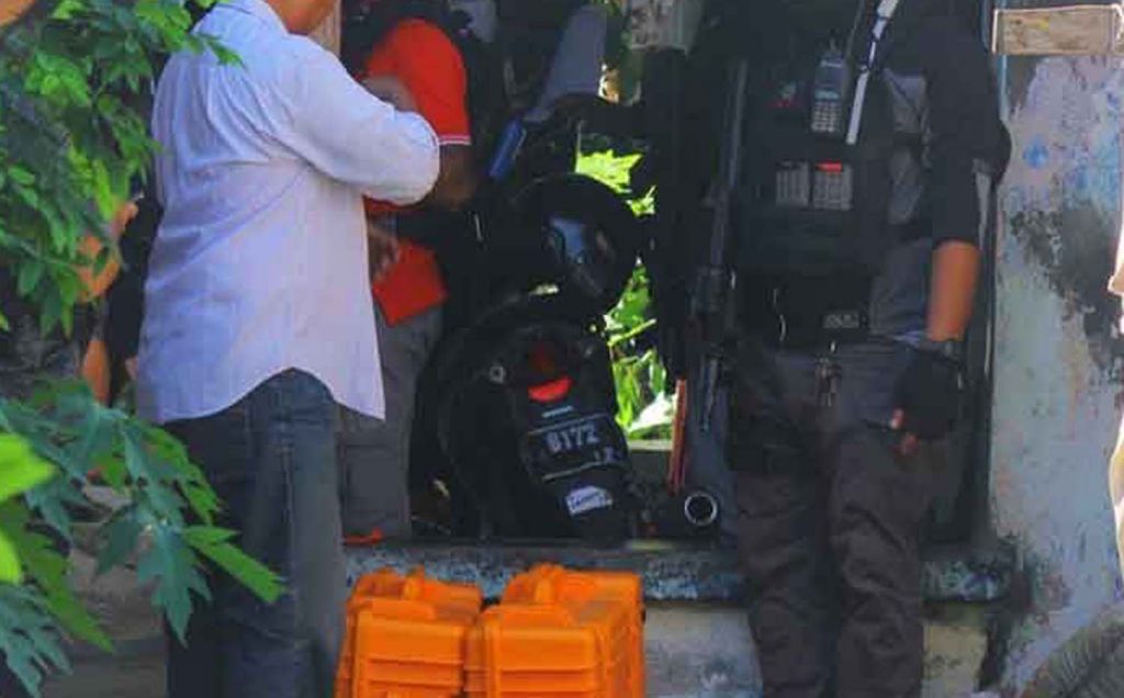 Ilustrasi penangkapan terduga teroris (Foto: Dok. jatimnow.com)