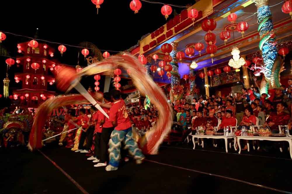 Pertunjukan Barongsai di Banyuwangi/ foto istimewa