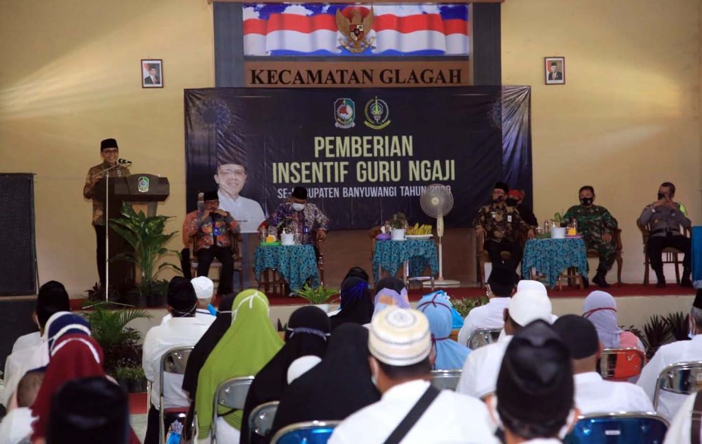 Pemkab salurkan insentif guru ngaji di Banyuwangi