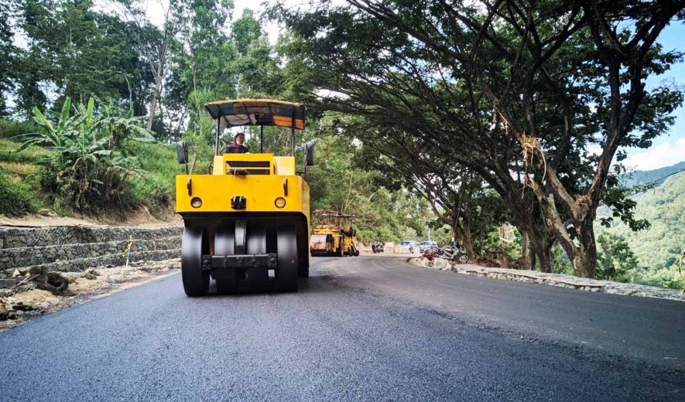 Jalur utama penghubung Ponorogo-Pacitan kembali mulus