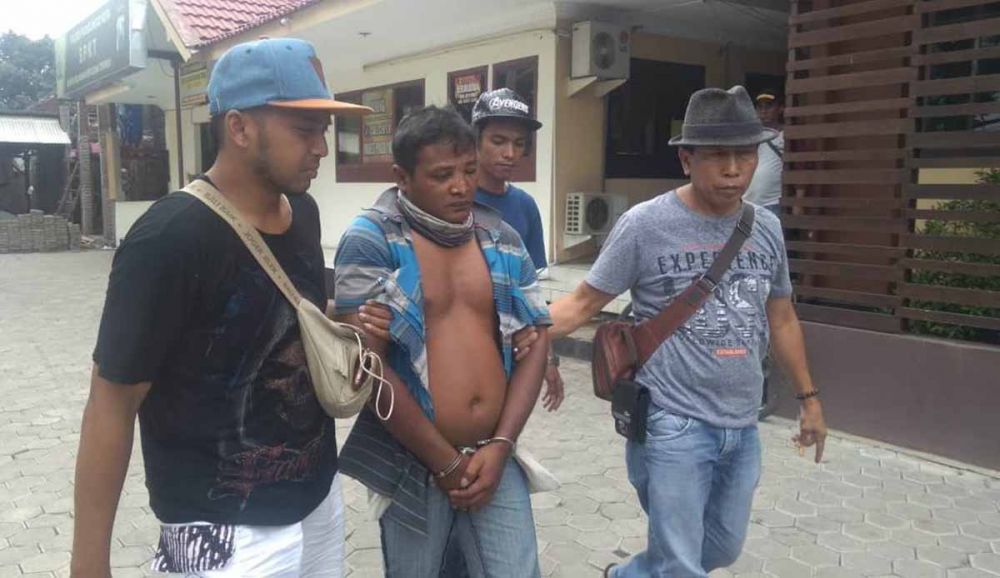 Rahman, begal yang ditangkap Polres Probolinggo Kota usai tumbang dilawan ibu hamil