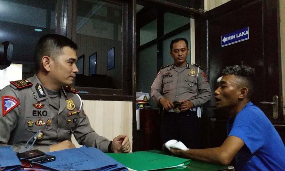 Viral Video Balap Liar Tabrak Penonton di Sidoarjo, Joki Ditangkap