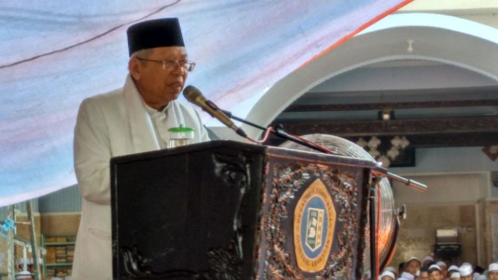 Cawapres Nomor Urut 01, KH Ma'ruf Amin (foto: dokumen jatimnow.com)
