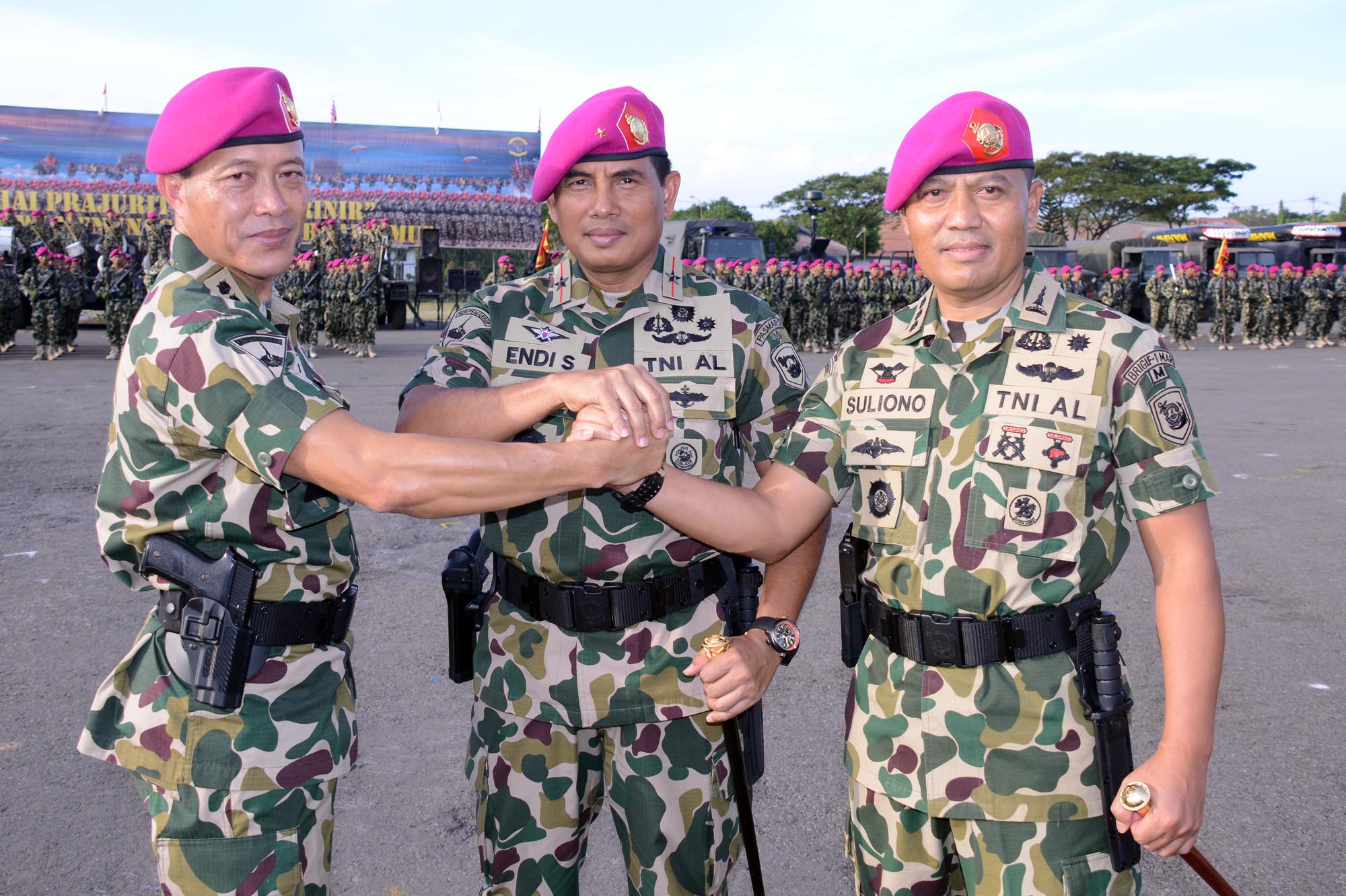 Salam komando/Foto: Istimewa