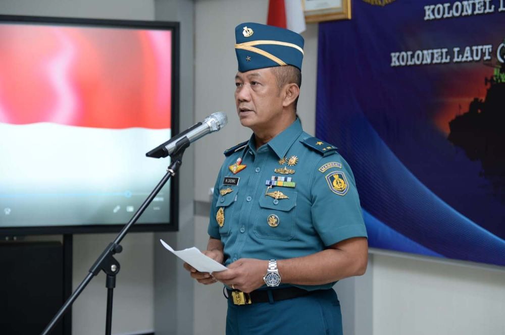 Kepala Dinas Penerangan Angkatan Laut (Kadispenal) Laksma TNI Mohamad Zaenal