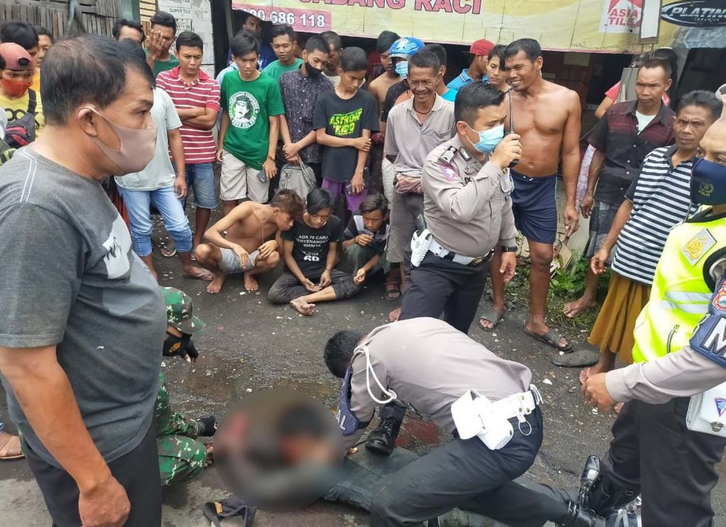 Proses penangkapan kakak pembunuh adik di Pasuruan