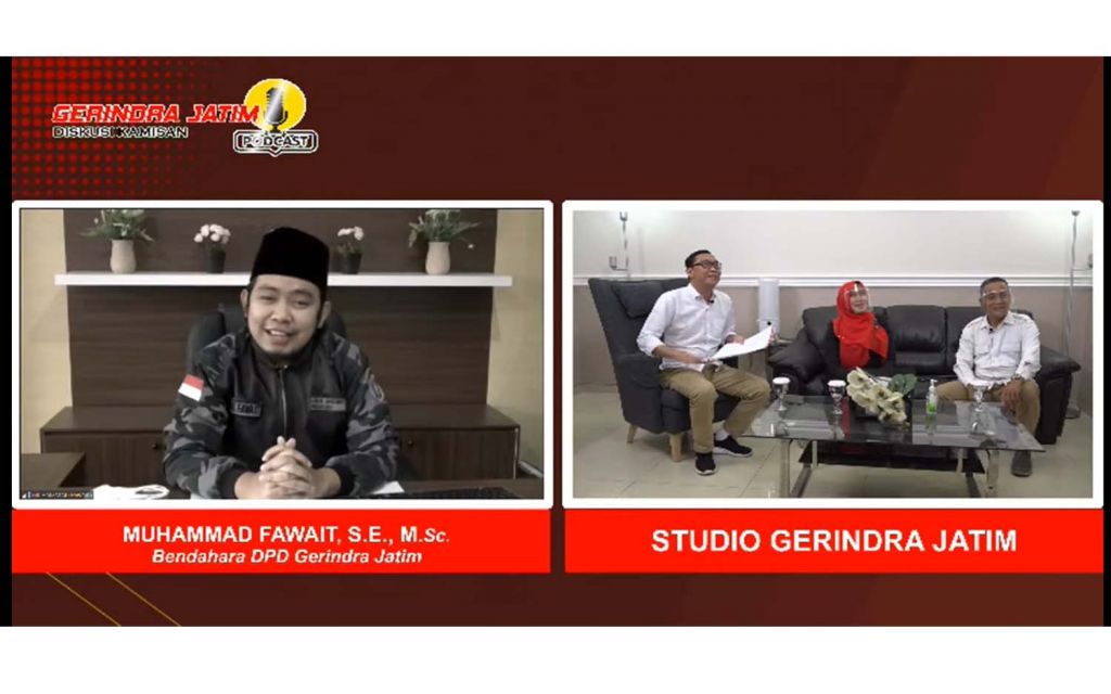 Diskusi Kamisan Gerindra Jatim