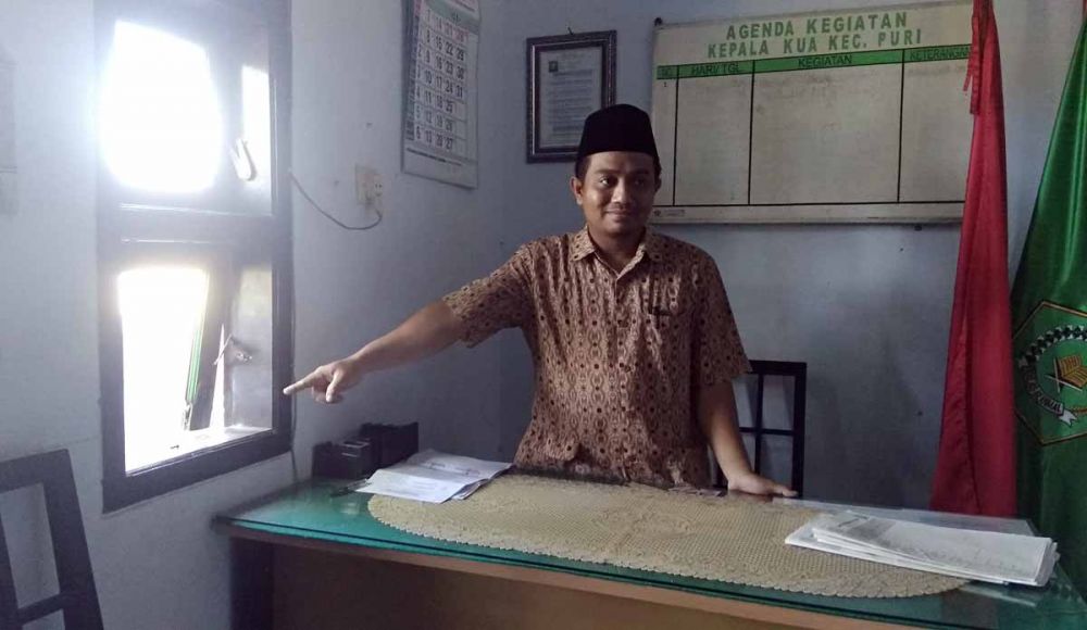KUA Puri, Kabupaten Mojokerto dibobol pencuri