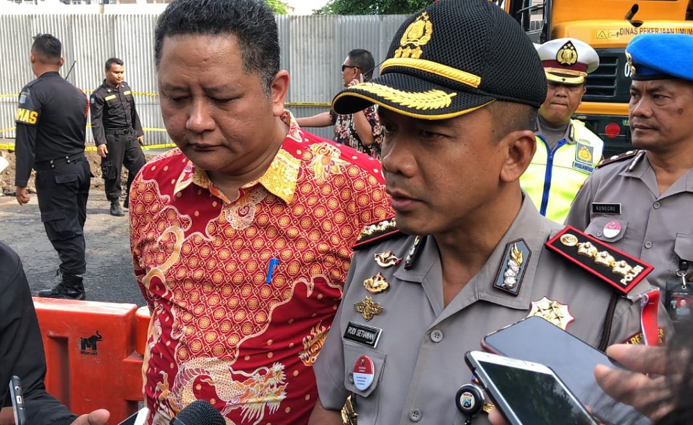 Pemkot Surabaya dan Polrestabes Segera Recovery Amblesnya Jalan Gubeng