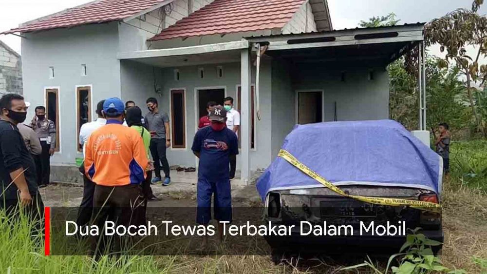 Video: Dua Bocah Tewas Terbakar Dalam Mobil