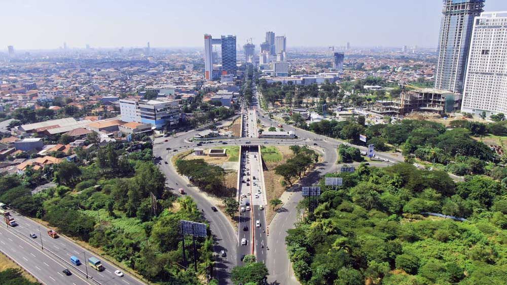 Underpass Mayjend Sungkono mengangkat perekonomian warga Surabaya