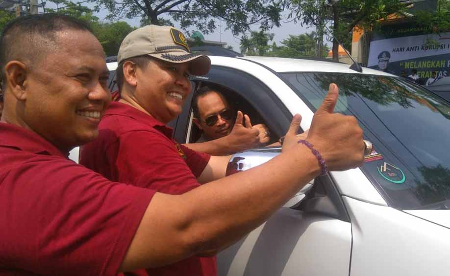 Kajari Kabupaten Pasuruan saat peringatan Hari Antikorupsi