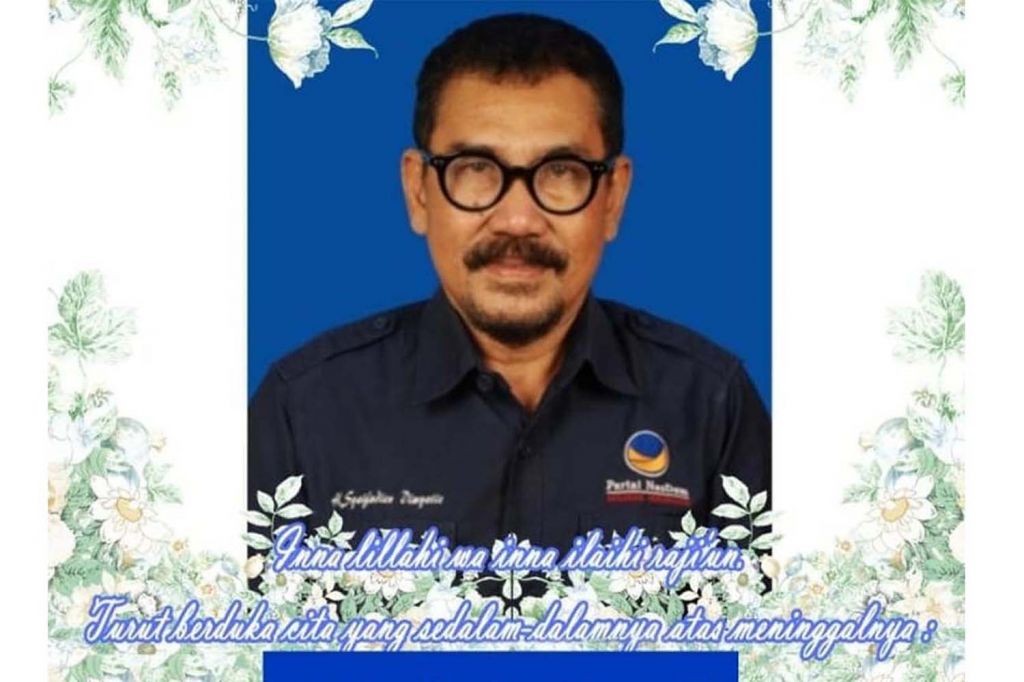 Ketua NasDem Ponorogo Saifudin Dimyati tutup usia