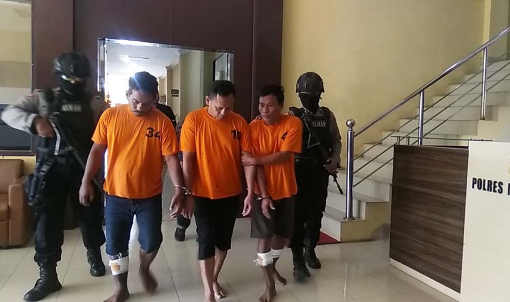 Komplotan Pembobol Gudang Antar Kota Diringkus, Dua Pelaku Ditembak