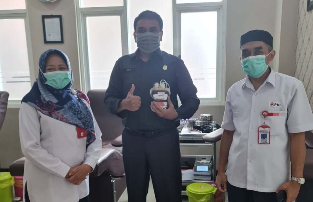 Donor Darah di Tulungagung dari Serdik Sespimen Polri Angkatan 61