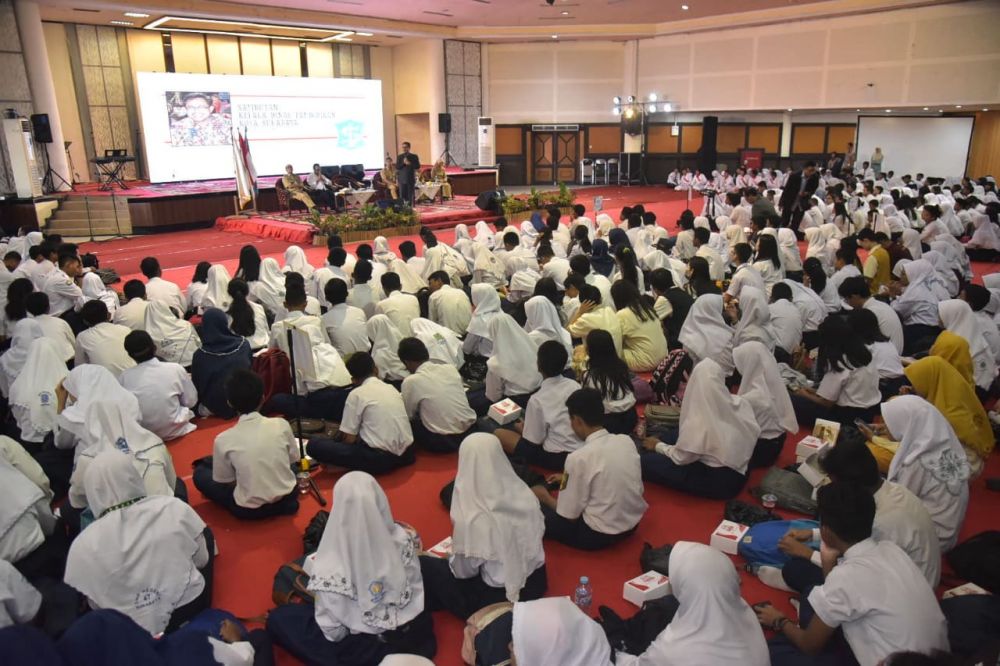 Organisasi Pelajar Surabaya menggelar Kongres Generasi VIII di Convention Hall Arief Rahman Hakim, Senin (7/10/2019)