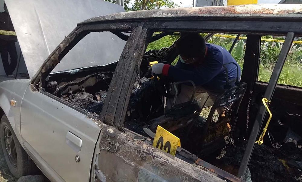 Pemicu Terbakarnya Mobil yang Sebabkan 2 Bocah Tewas Masih Misterius