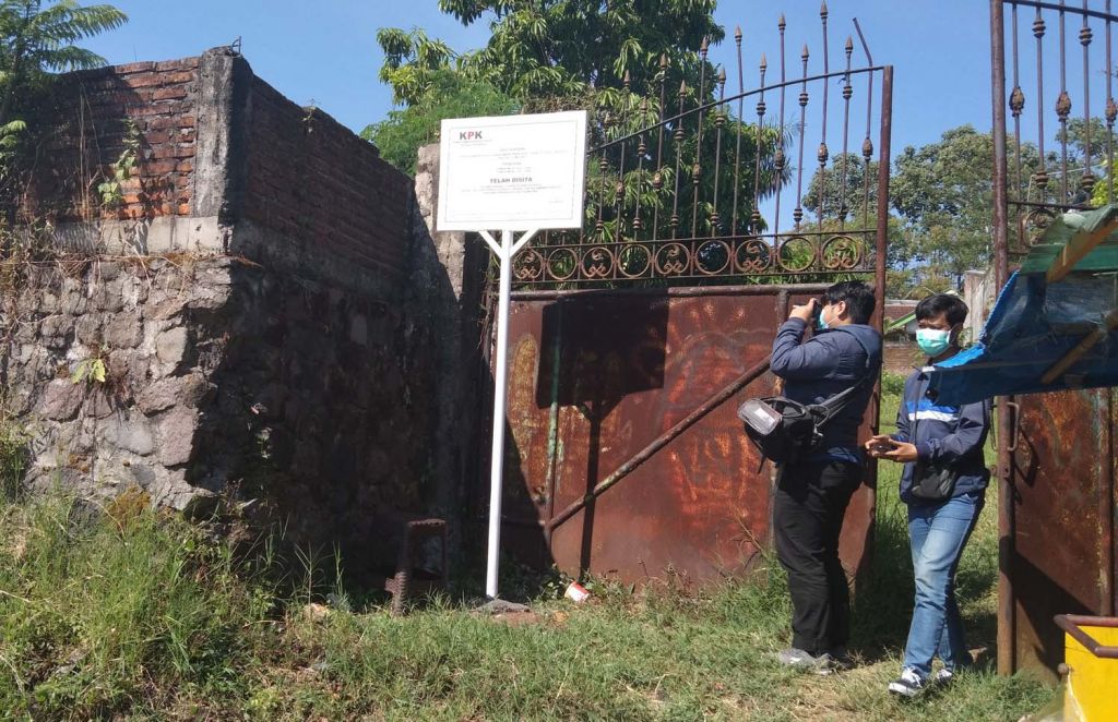 Lahan di Kota Batu yang disita KPK terkait kasus gratifikasi Eddy Rumpoko