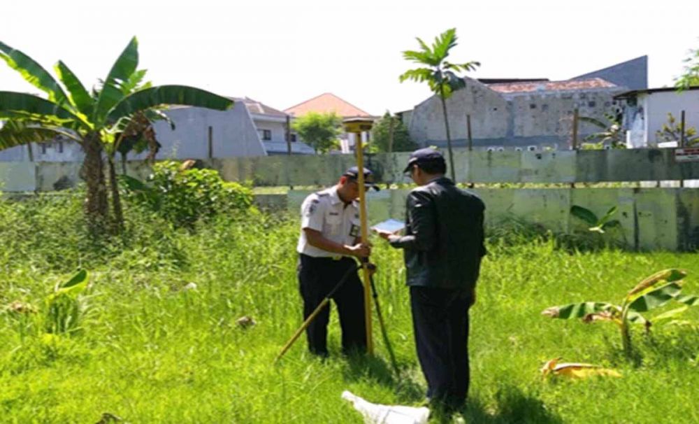 Lahan  milik PT PP Properti di Jalan Kertomenanggal, Gayungan, Surabaya 