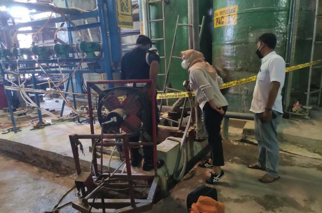 Gas Beracun Jadi Pemicu Pekerja Pembersih Tandon di PT Pakerin Mojokerto Tewas