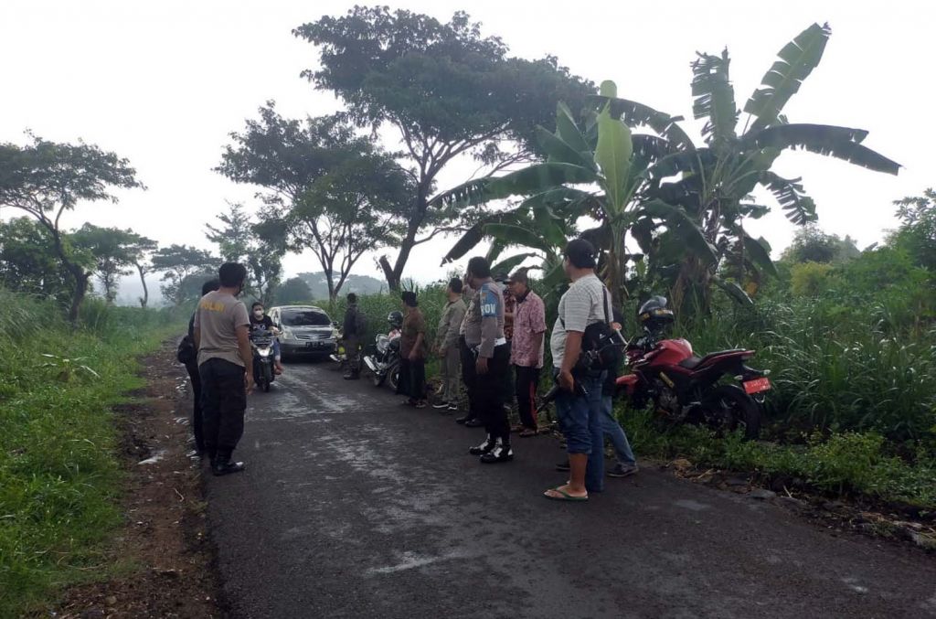 Lokasi begal sadis merampas dan membacok korban