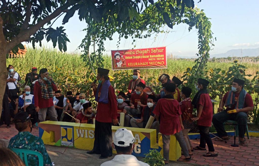 Lomba gugah sahur di Ponorogo