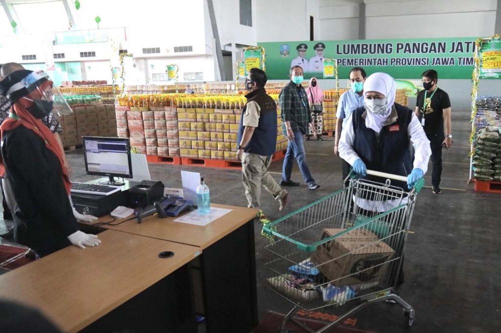 Hore! Area Pelayanan Lumbung Pangan Jatim Diperluas Lho