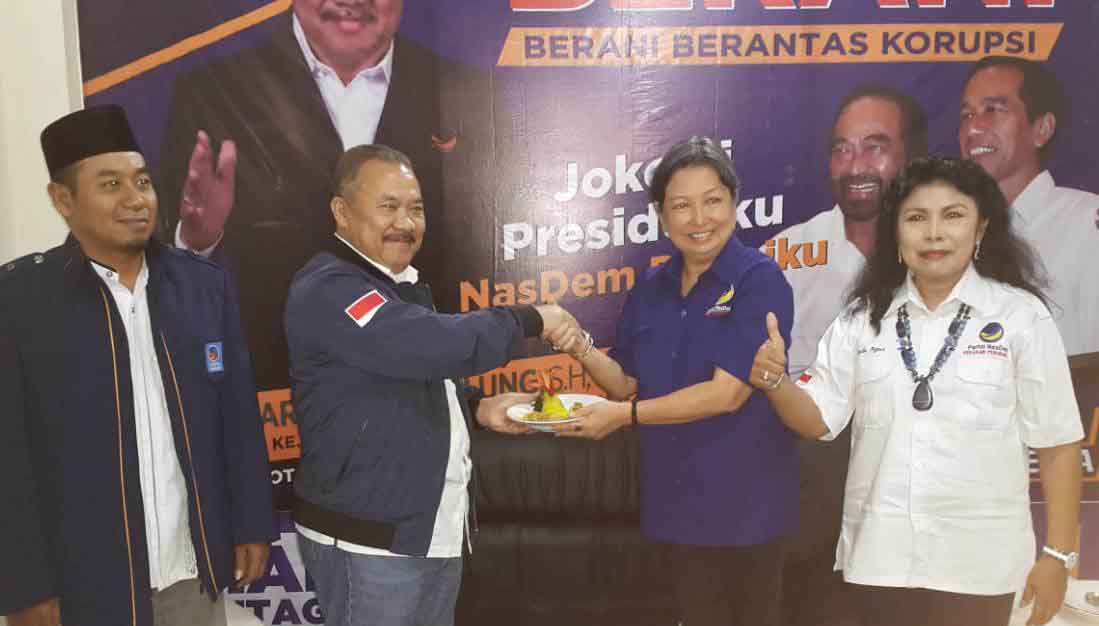 Caleg Nasdem Maruli Dirikan Posko Berani di Sidoarjo