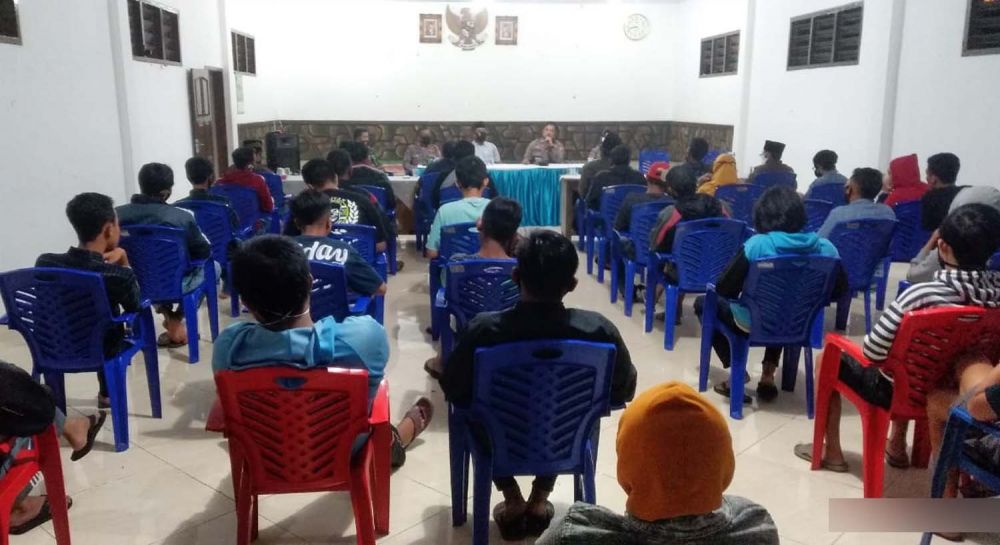 Mediasi antar pihak yang berselisih paham dalam video viral difasilitasi tiga pilar Kecamatan Pacet, Kabupaten Mojokerto