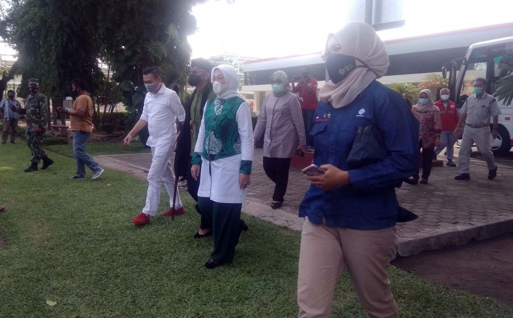 Menaker Ida Fauziyah kunjungan kerja ke Pabrik Ajinomoto, Mojokerto
