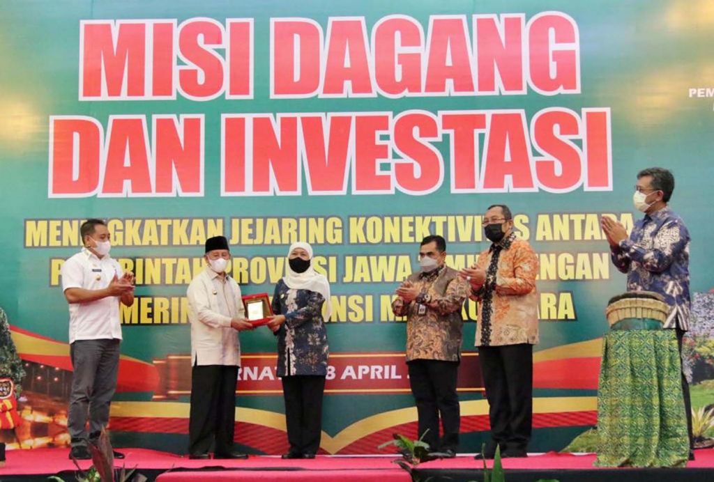 Misi dagang Pemprov Jatim dan Maluku Utara