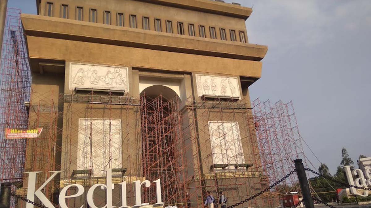 Renovasi Monumen Simpang Lima Gumul, Pemkab Kediri Kucurkan Rp 2,6 M