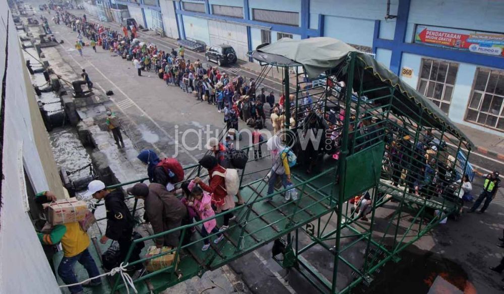 Suasana mudik/ foto dokumen